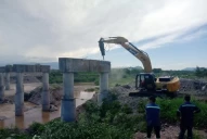 Continúa la inseguridad en la obra del puente ferroviario