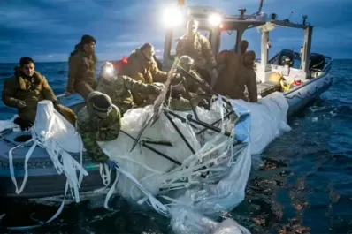 Globos espías: Estados Unidos recuperó equipos clave para la investigación