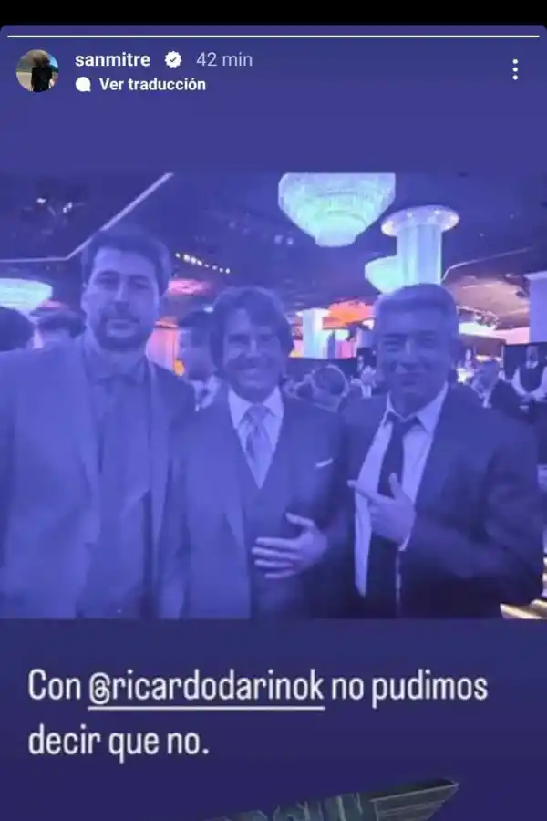 Ricardo Darín se sacó una foto con Tom Cruise en la previa a los premios Oscar