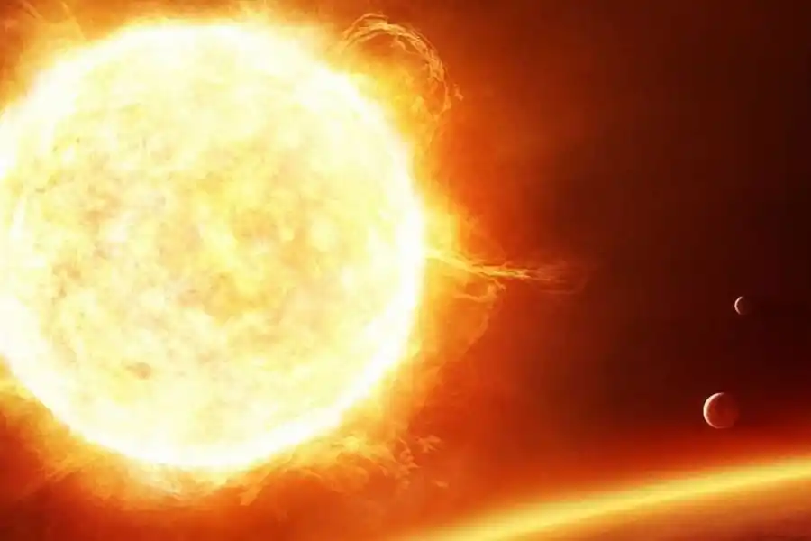 Una tormenta solar podría producirse en abril del 2023.