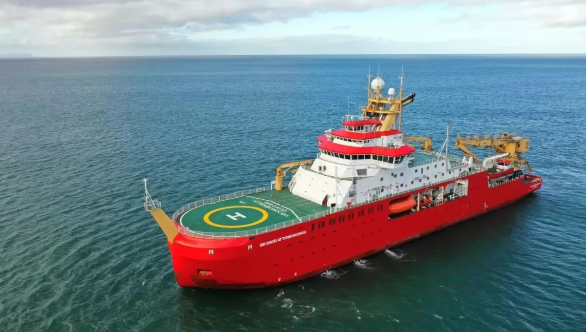 Malvinas: un buque británico navegó ilegalmente por aguas argentinas