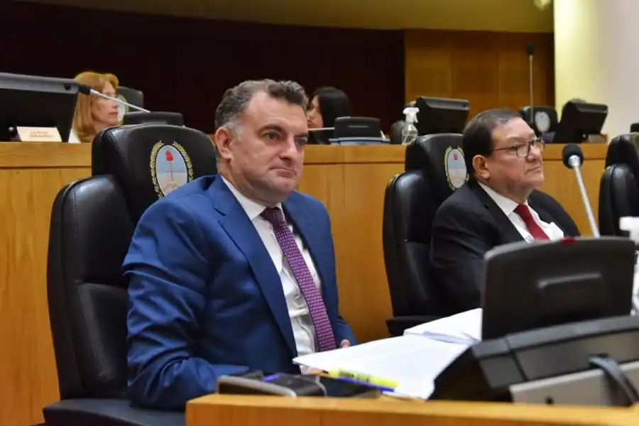 JEFE DEL BLOQUE ALFARISTA. El radical Albarracín anunció que competirá con un partido propio el 14 de mayo. Foto de Prensa y Difusión