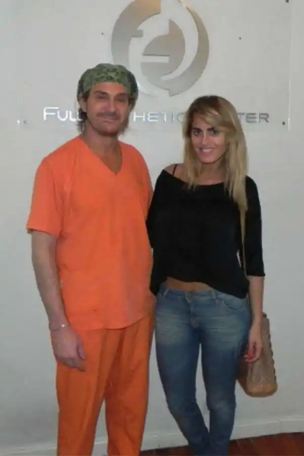 Aníbal Lotocki y Silvina Luna.