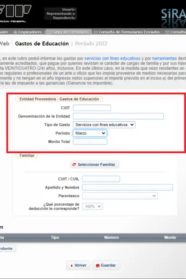 Impuesto a la Ganancias: paso a paso de cómo deducir los gastos educativos en la web de AFIP