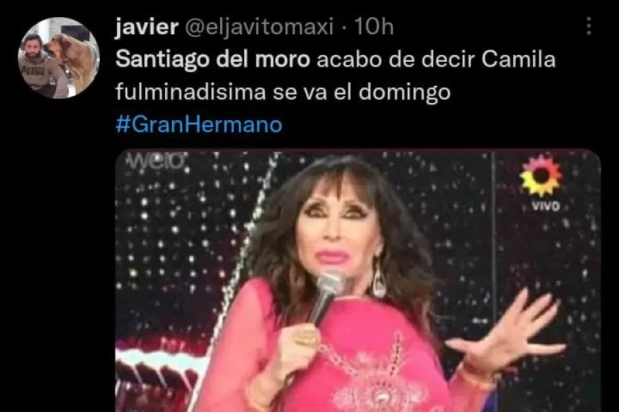 Santiago del Moro filtró quién quedará eliminado en 'Gran Hermano' el domingo y causó revuelo