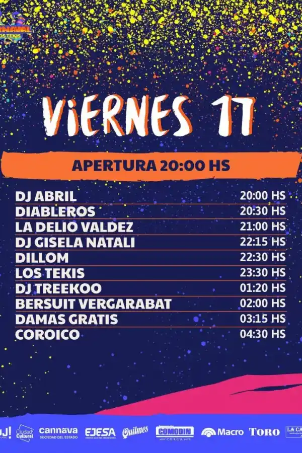 Mirá en vivo el Carnaval de los Tekis