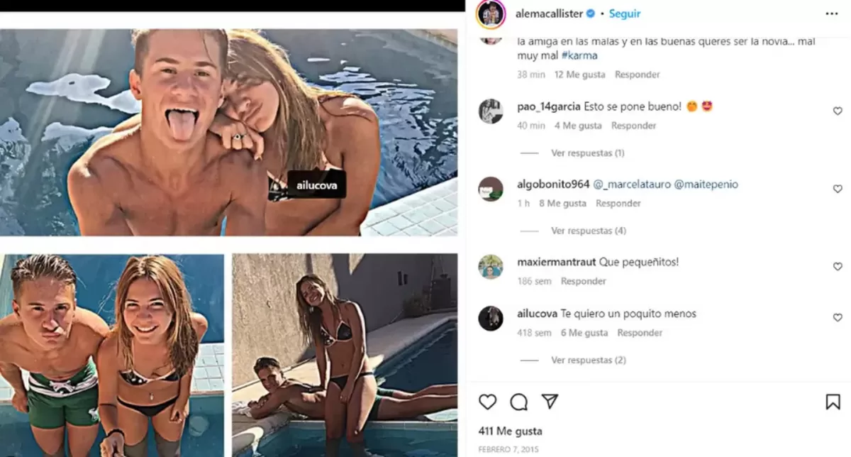 Aseguran que Alexis Mac Allister se separó de su novia y está saliendo con una de sus mejores amigas