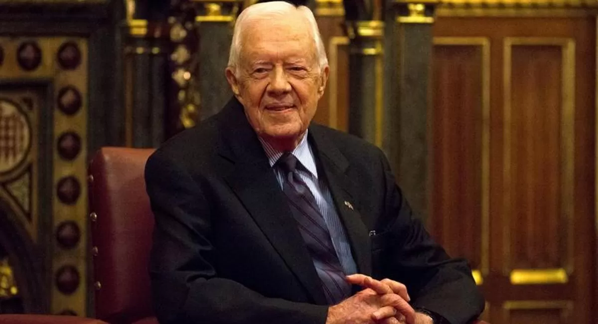 Jimmy Carter, ex presidente de Estados Unidos.