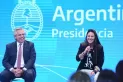 Alberto Fernández se solidarizó con la ministra de Mujeres y cruzó a Pichetto