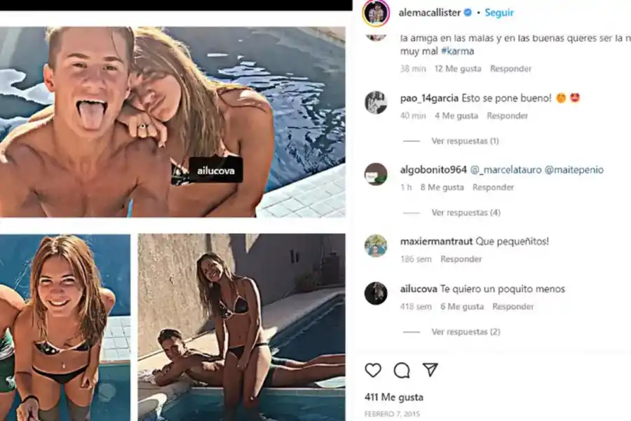 Aseguran que Alexis Mac Allister se separó de su novia y está saliendo con una de sus mejores amigas