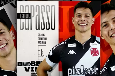 La bienvenida del Vasco da Gama a Capasso y su carta de despedida para los hinchas de Atlético Tucumán