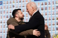 Biden llegó a Ucrania al cumplirse un año de la invasión rusa: Kiev resiste