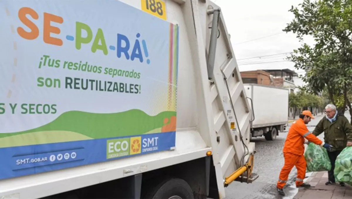 POR BARRIO SUR: En la primera etapa, el camión recolector recorrerá el cuadrante comprendido por las calles Ayacucho, General Paz, avenida Sáenz Peña y Roca.