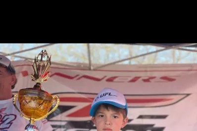 Motocross: Alejandro Mónaco, un bicampeón de 7 años