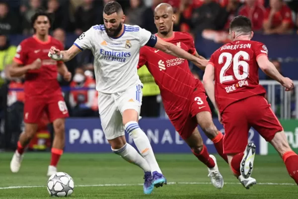 Liverpool vs Real Madrid por la Champions: hora, TV y formaciones