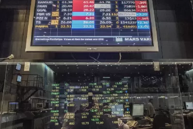 Los activos argentinos cotizaron en baja tras el feriado del Carnaval