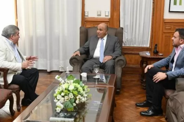 Juan Manzur y Francisco Serra se reunieron en Casa de Gobierno