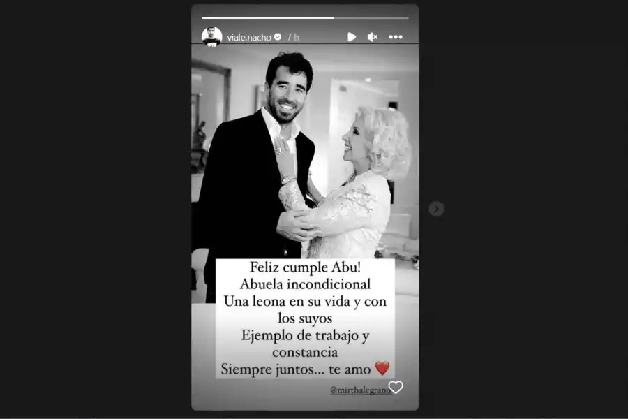 Foto tomada de Instagram / @viale.nacho