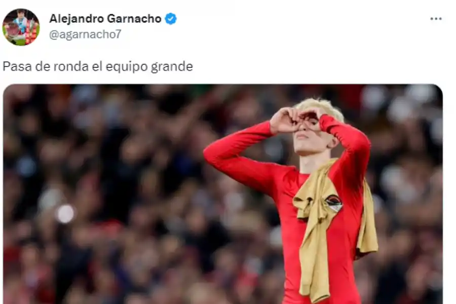 Alejandro Garnacho menospreció al Barcelona y crece la incertidumbre sobre la reacción de Messi
