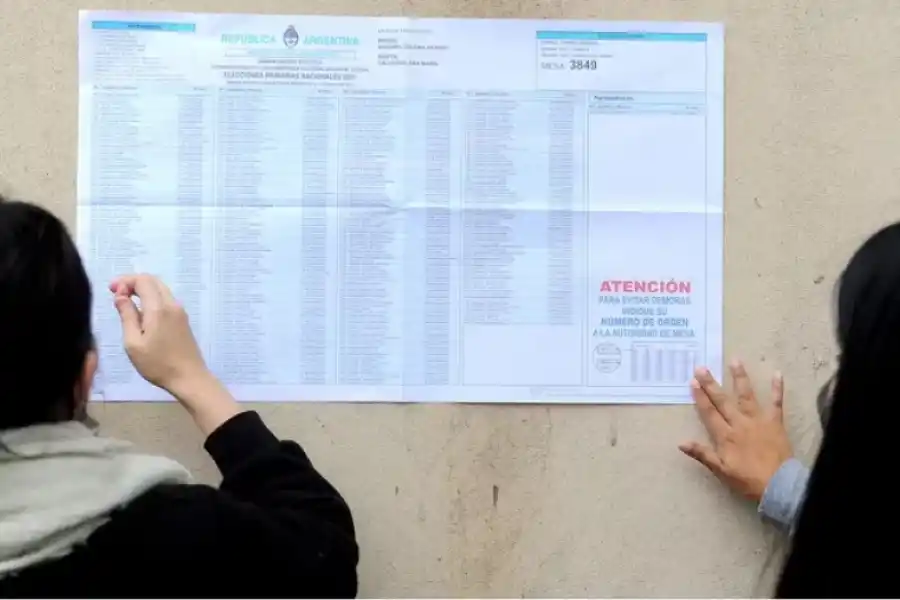 Los padrones definitivos estarán publicados el 5 de mayo.