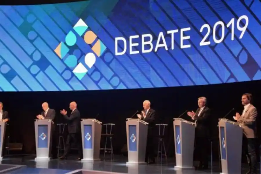 El primer debate presidencial se realizará el 8 de octubre.