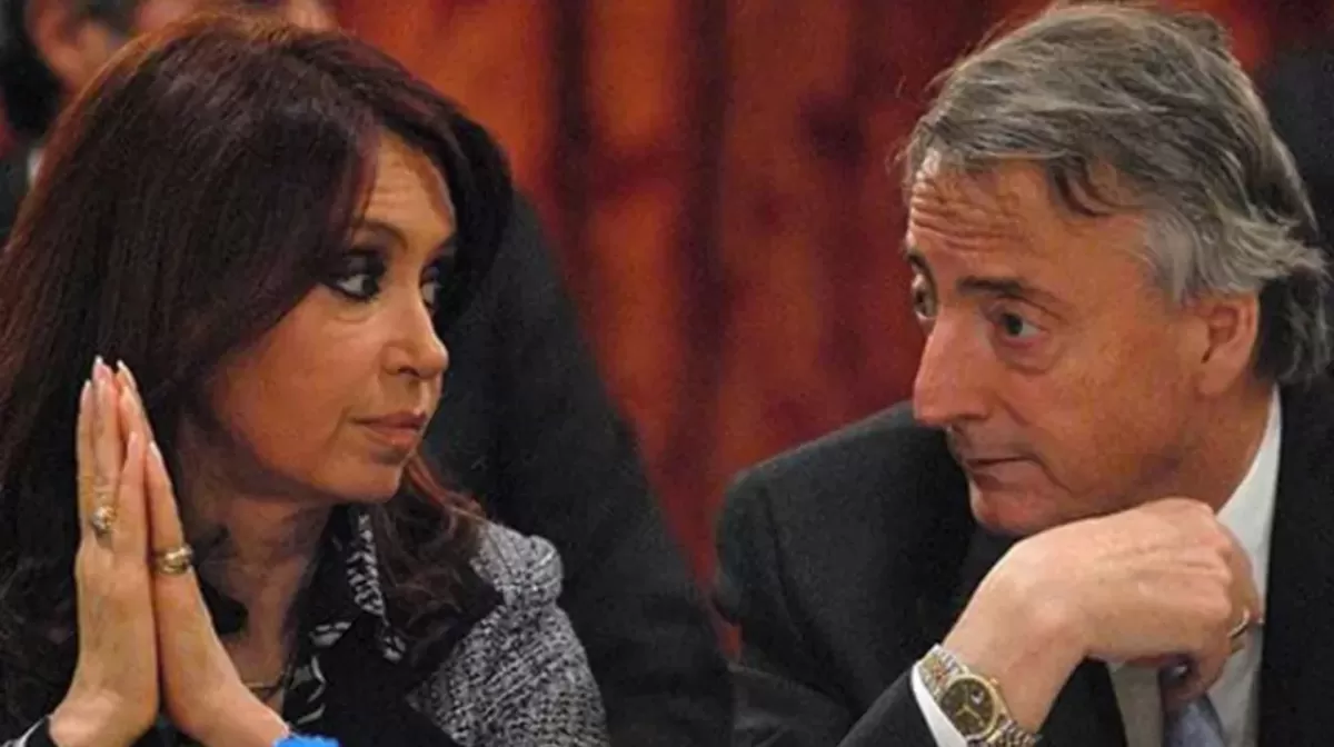 Cristina Fernández y Néstor Kirchner. ARCHIVO