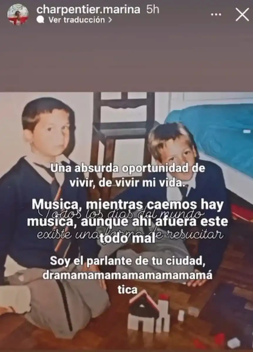 Chano despertó y su madre realizó un emotivo posteo en las redes sociales