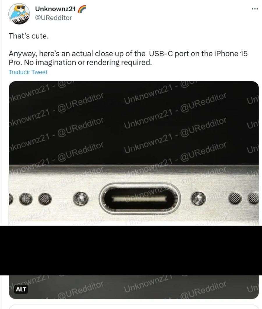 Filtran fotos del iPhone 15: cómo se ve el nuevo puerto de carga