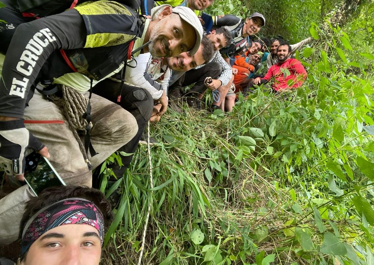 Fotos y video: así fue el operativo que se realizó para rescatar a Ariel Loza
