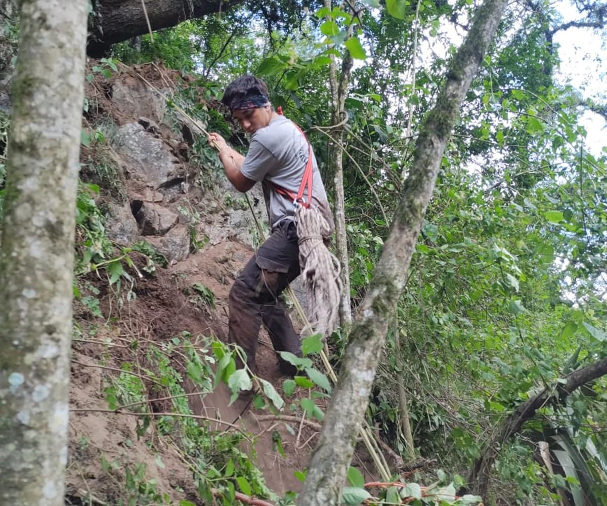 Fotos y video: así fue el operativo que se realizó para rescatar a Ariel Loza