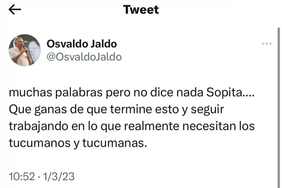 ¿Jaldo contra Manzur? Le hackearon la cuenta de Twitter al vicegobernador y estallaron las redes