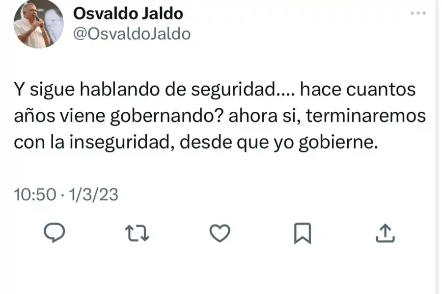 ¿Jaldo contra Manzur? Le hackearon la cuenta de Twitter al vicegobernador y estallaron las redes