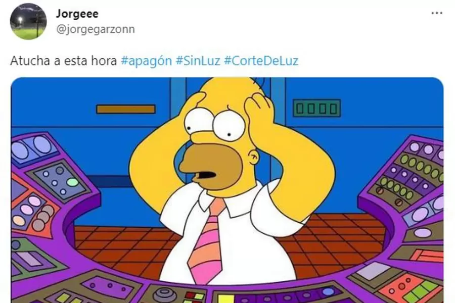 Lo que el apagón dejó: los memes en las redes por el corte de luz