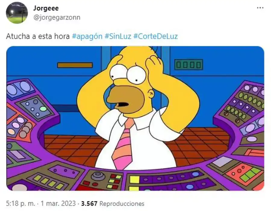 Lo que el apagón dejó: los memes en las redes por el corte de luz
