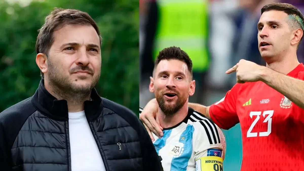 El enojo de Diego Brancatelli contra Lionel Messi y el Dibu Martinez por la foto con Mauricio Macri
