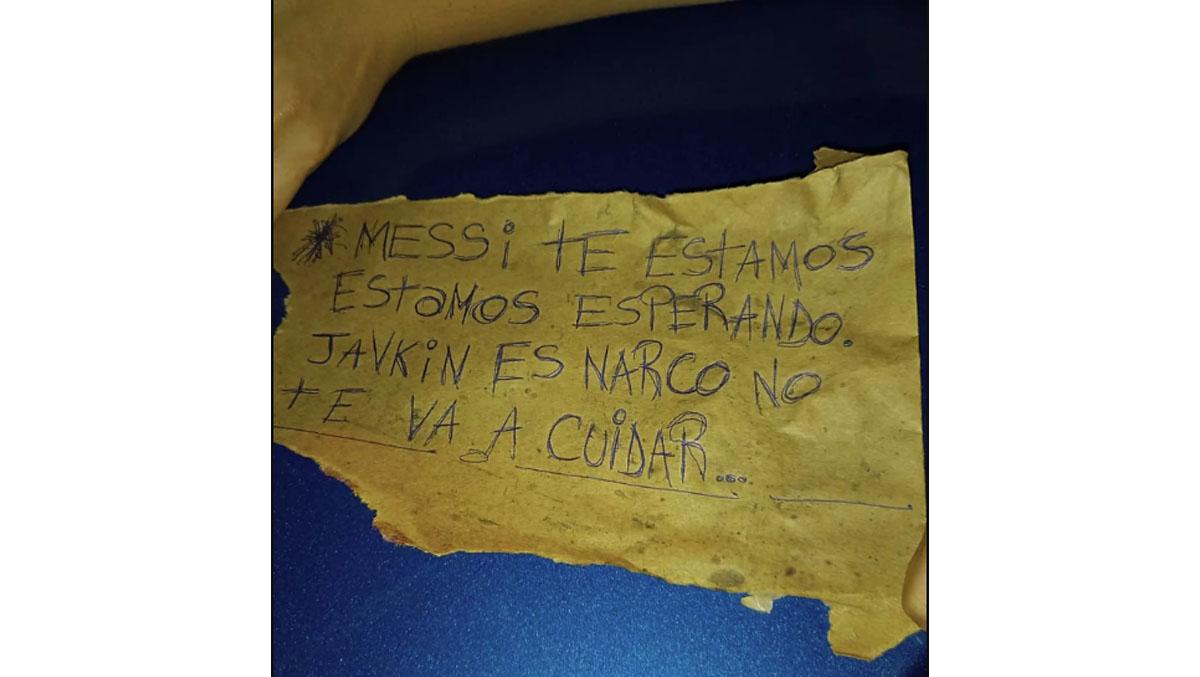 Balearon un local de la familia de Antonela Roccuzzo y dejaron una amenaza para Messi