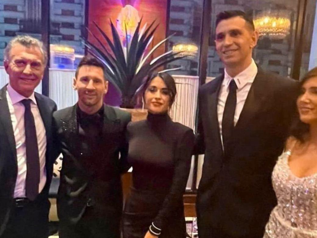 El enojo de Diego Brancatelli contra Lionel Messi y el Dibu Martinez por la foto con Mauricio Macri