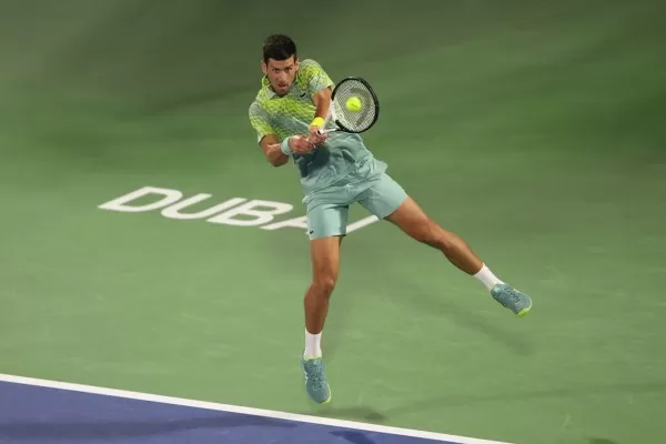 Novak Djokovic cayó en Dubai y sufrió su primera derrota del año