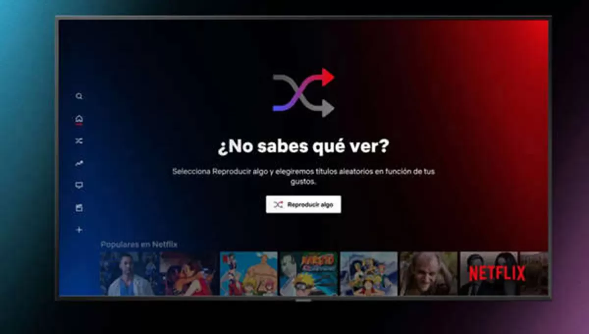 Adiós a una función: Netflix elimina la opción aleatoria.