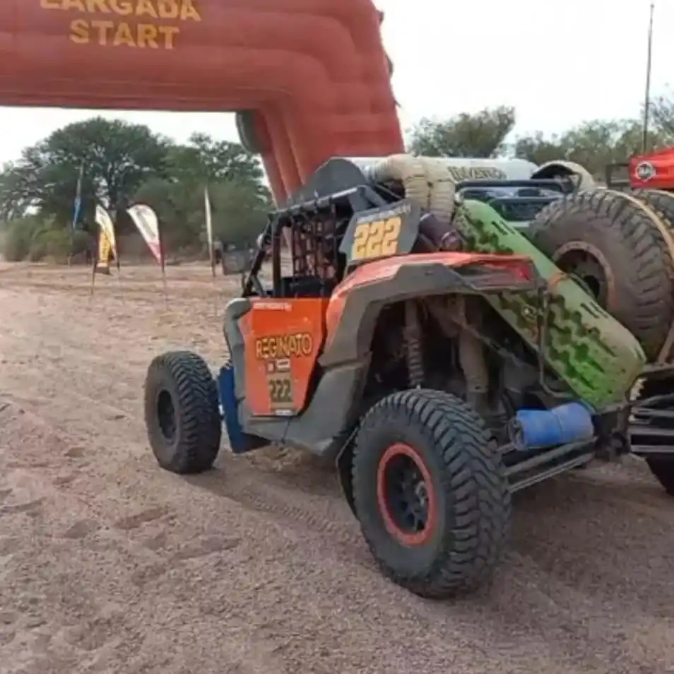 DIFERENTE. El UTV de Andrés Reginato se destacará del resto.