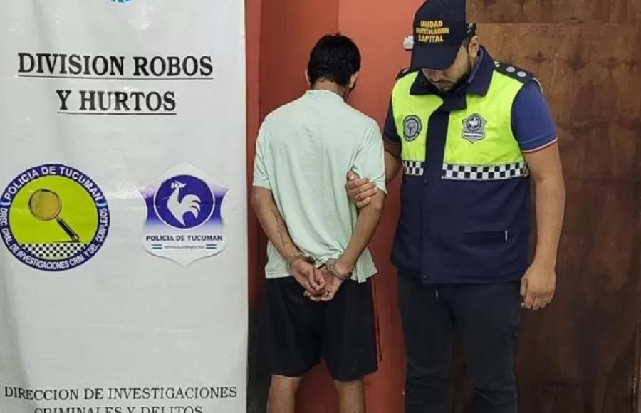 Un ladrón atacó a sus víctimas con un cuchillo, en la capital de Tucumán
