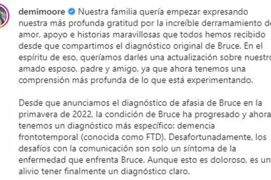 La primeras fotos de Bruce Willis luego del anuncio de su enfermedad