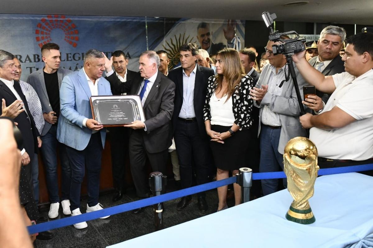 La Copa del Mundial, en la Legislatura tucumana