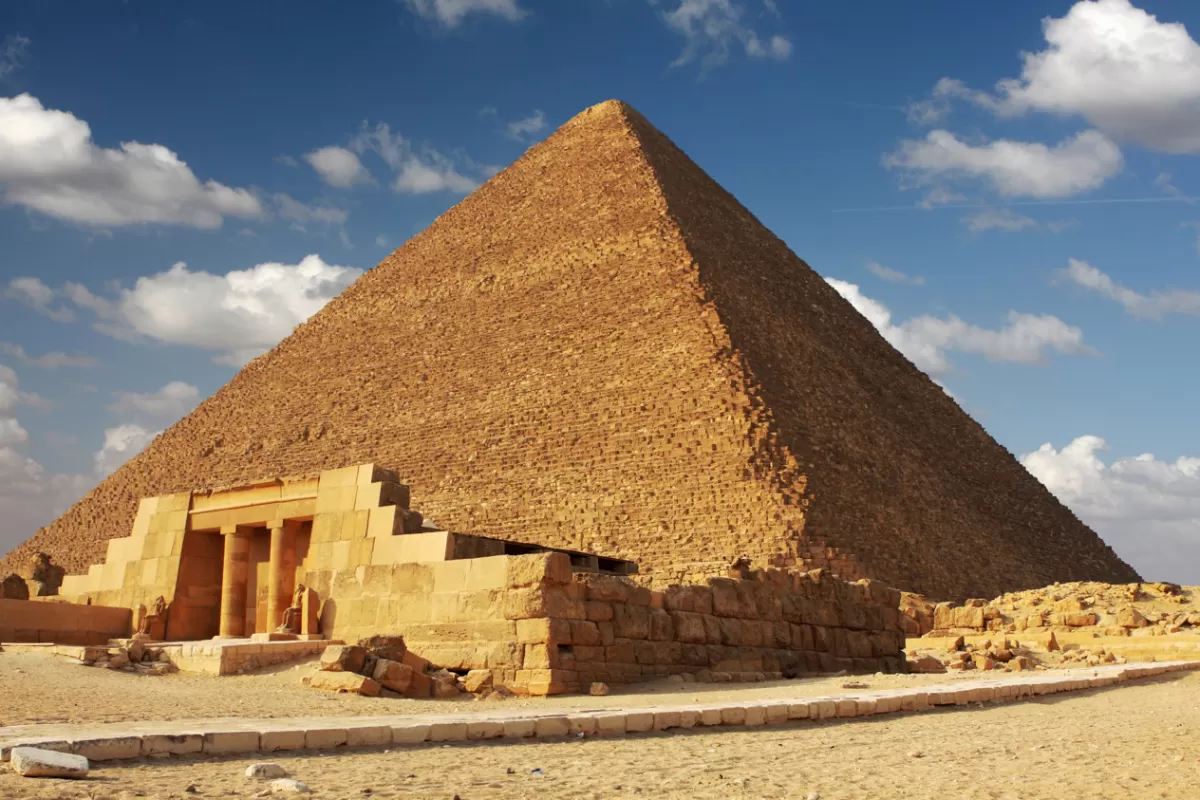 Piramide de Keops en Egipto