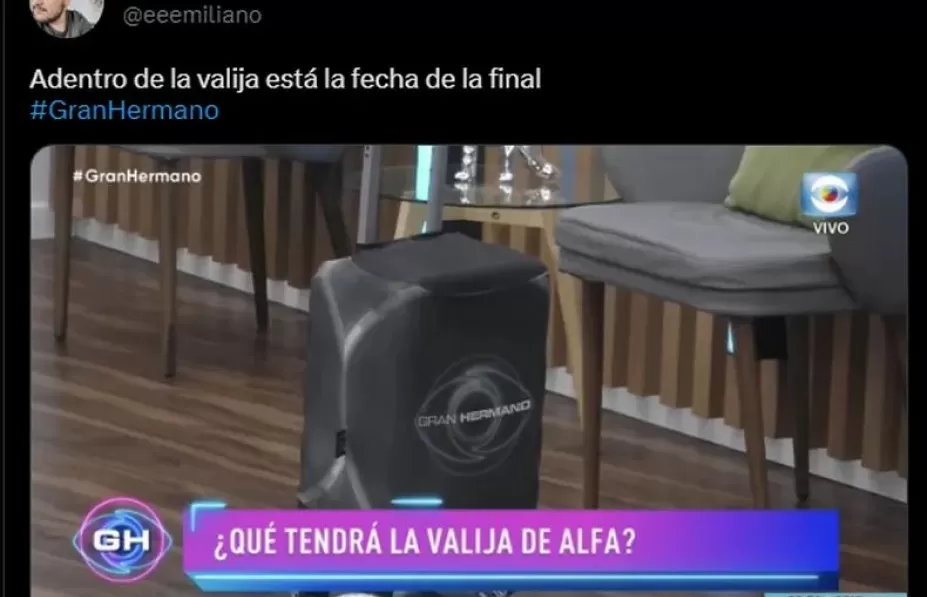El tuit del periodista.
