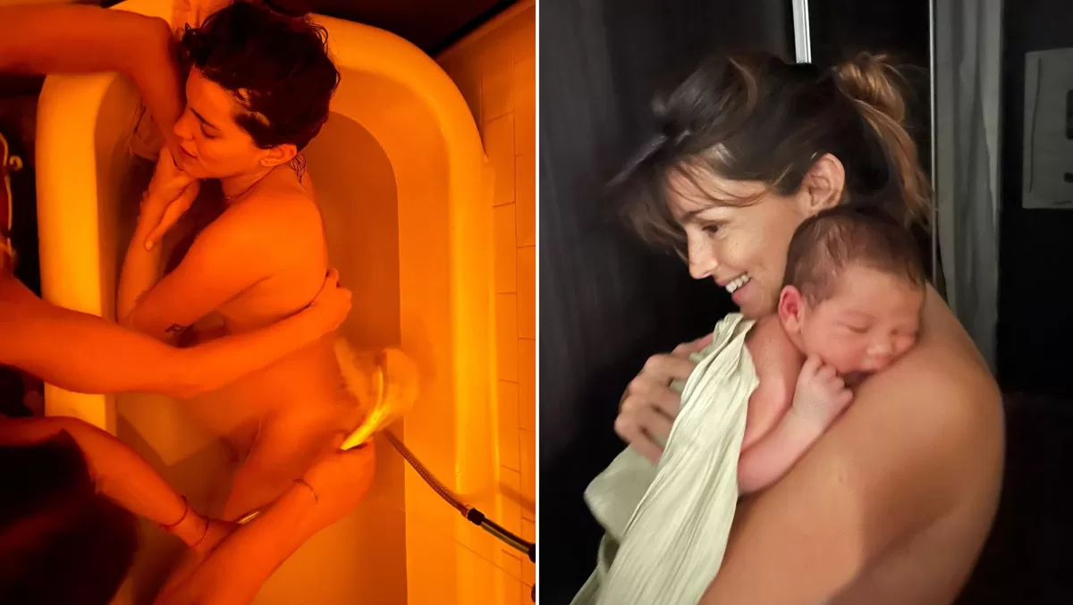 El parto de Calu Rivero