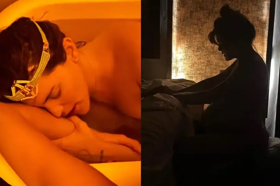 Calu Rivero tuvo a su primer hijo Tao