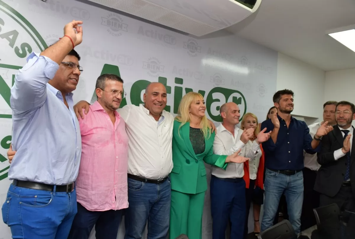 ActivAr, el espacio político del diputado Cisneros, inauguró su sede con Manzur y Chahla