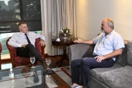 Casañas dio su apoyo a Osvaldo Jaldo para gobernador: Las expectativas son muchas