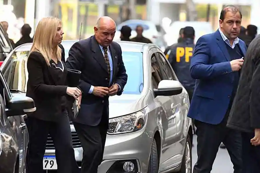 La jueza Capuchetti y el fiscal Carlos Rívolo